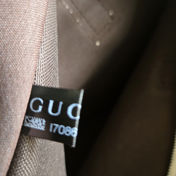 Gucci Gray Monogram Tote Bag - Picture 12 of 14